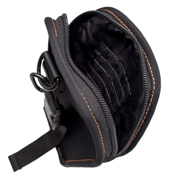 Graves Halloween Coffin Clip Pouch Clip To Bag Or Belt Black Cat Pumpkin Ghost - Picture 2 of 5